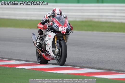 2010-06-26 Misano 0474 Rio - Superstock 1000 - Free Practice - Ondrej Jezek - Aprilia RSV4 1000